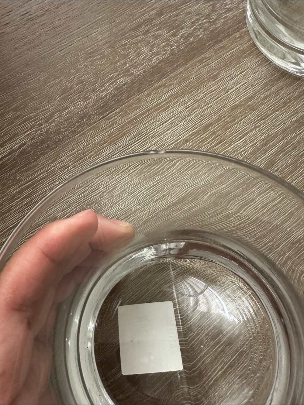 Z Gallerie Set of 3 Clear Glass Tumblers - Picture 5 of 5